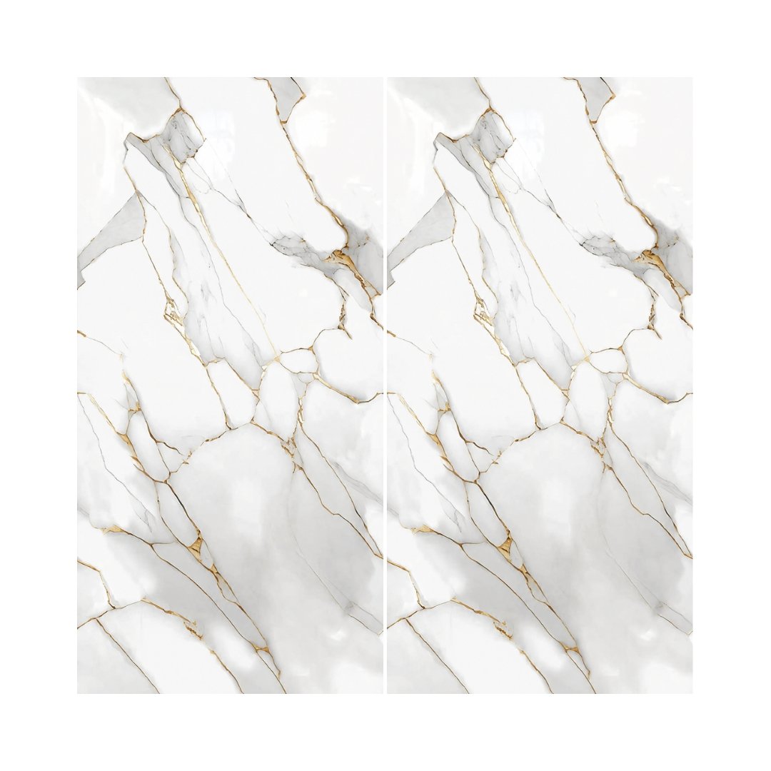 AL En Roman Gold Marble & Stone Living Area Tiles - My Home Studio